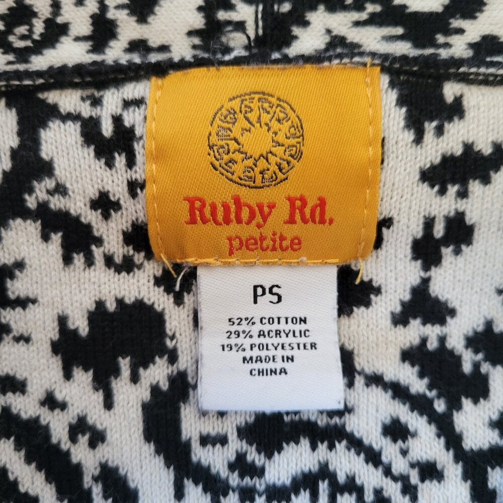 Ruby Rd Petite Women’s Ps Open Front Cardigan Swe… - image 7